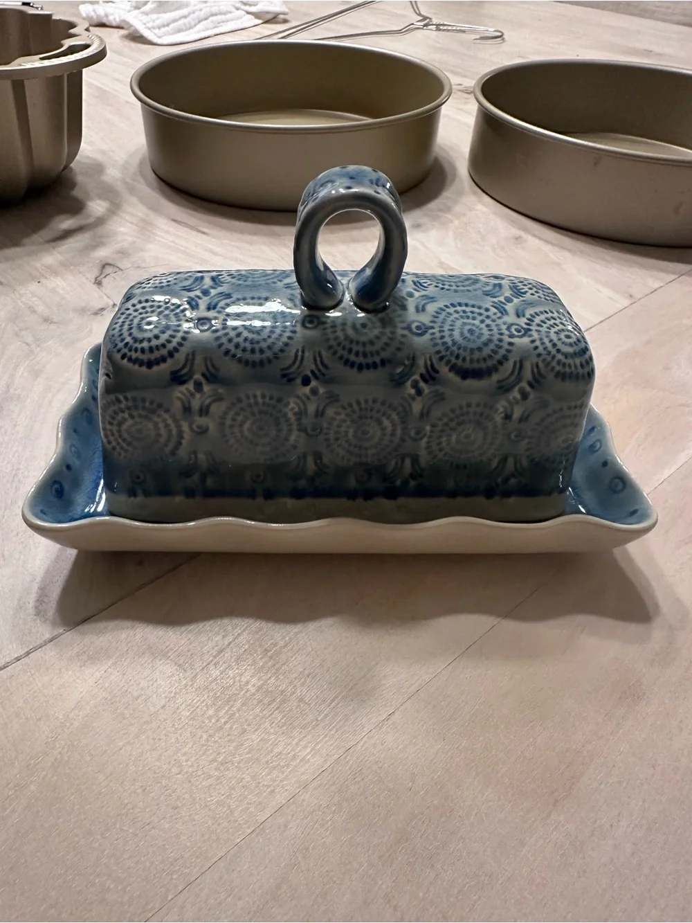 Anthropologie Butter Dish